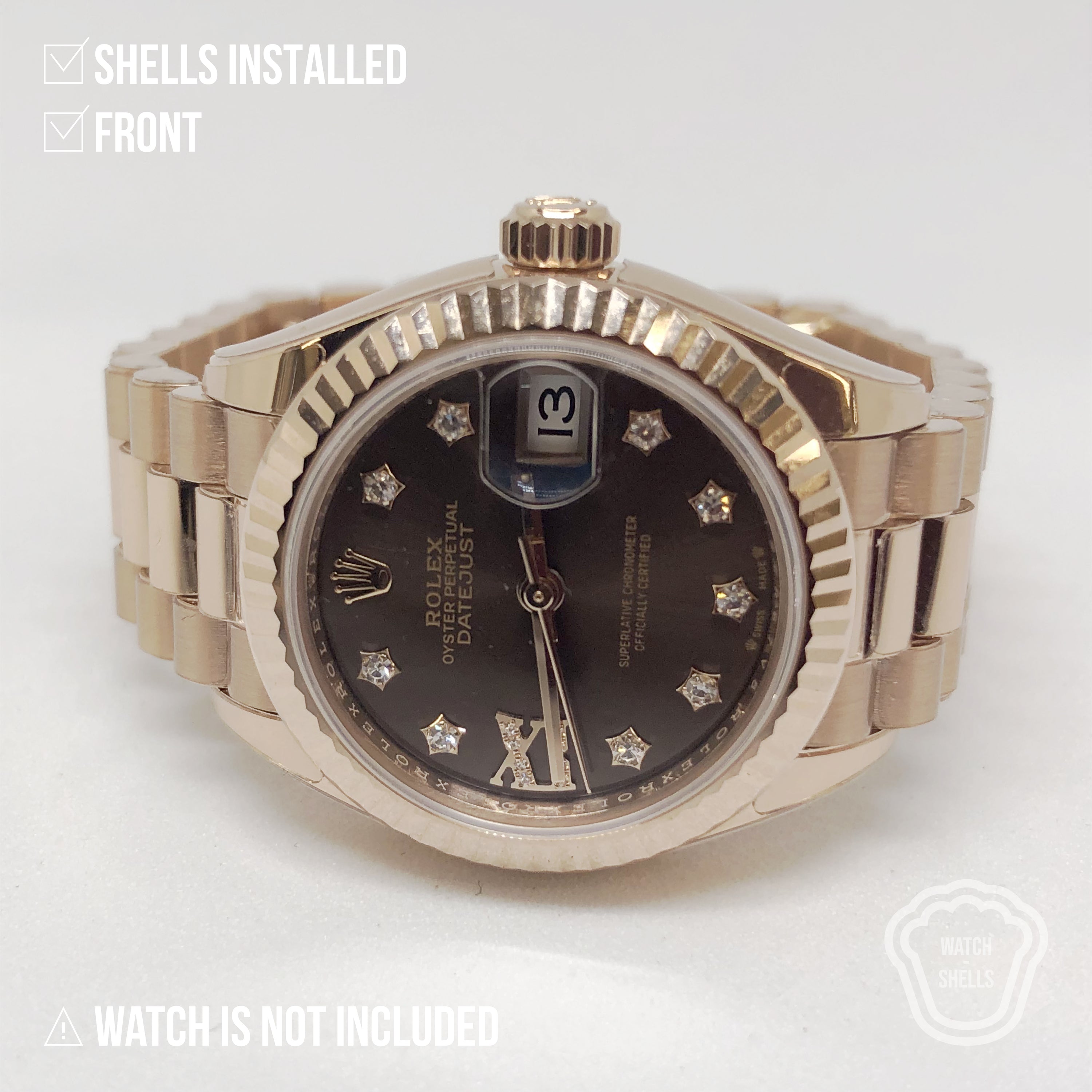 WATCHSHELL ROLEX DATEJUST 279175 28MM PRESIDENT PROTECTIVE FILM