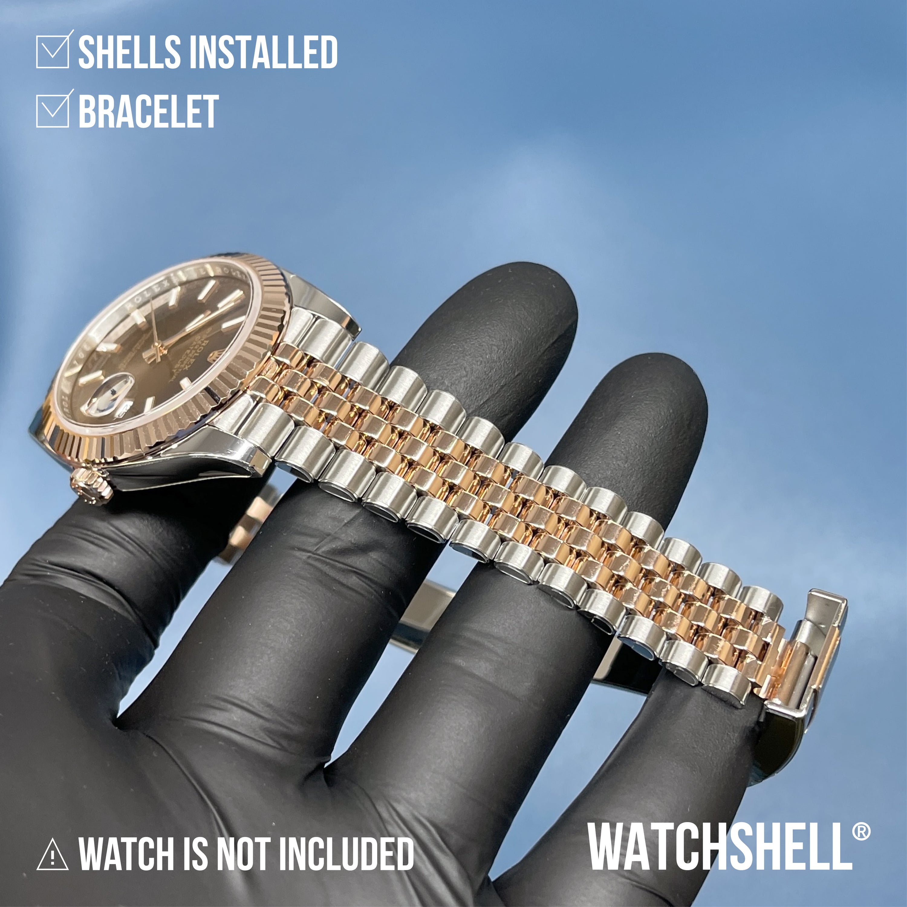 WATCHSHELL ROLEX DATEJUST 126331 41MM JUBILEE PROTECTIVE FILM