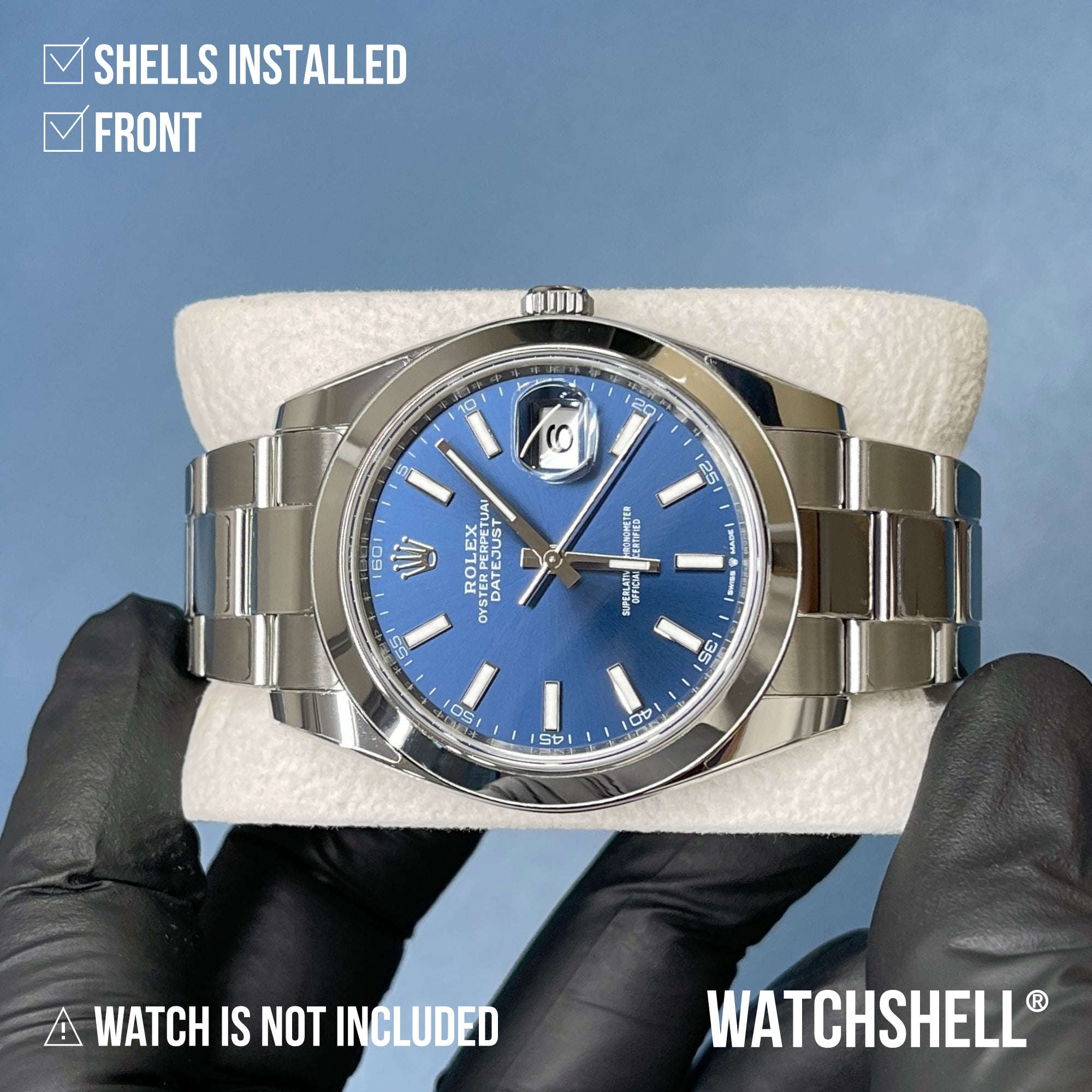 WATCHSHELL ROLEX DATEJUST 126300 41MM OYSTER PROTECTIVE FILM