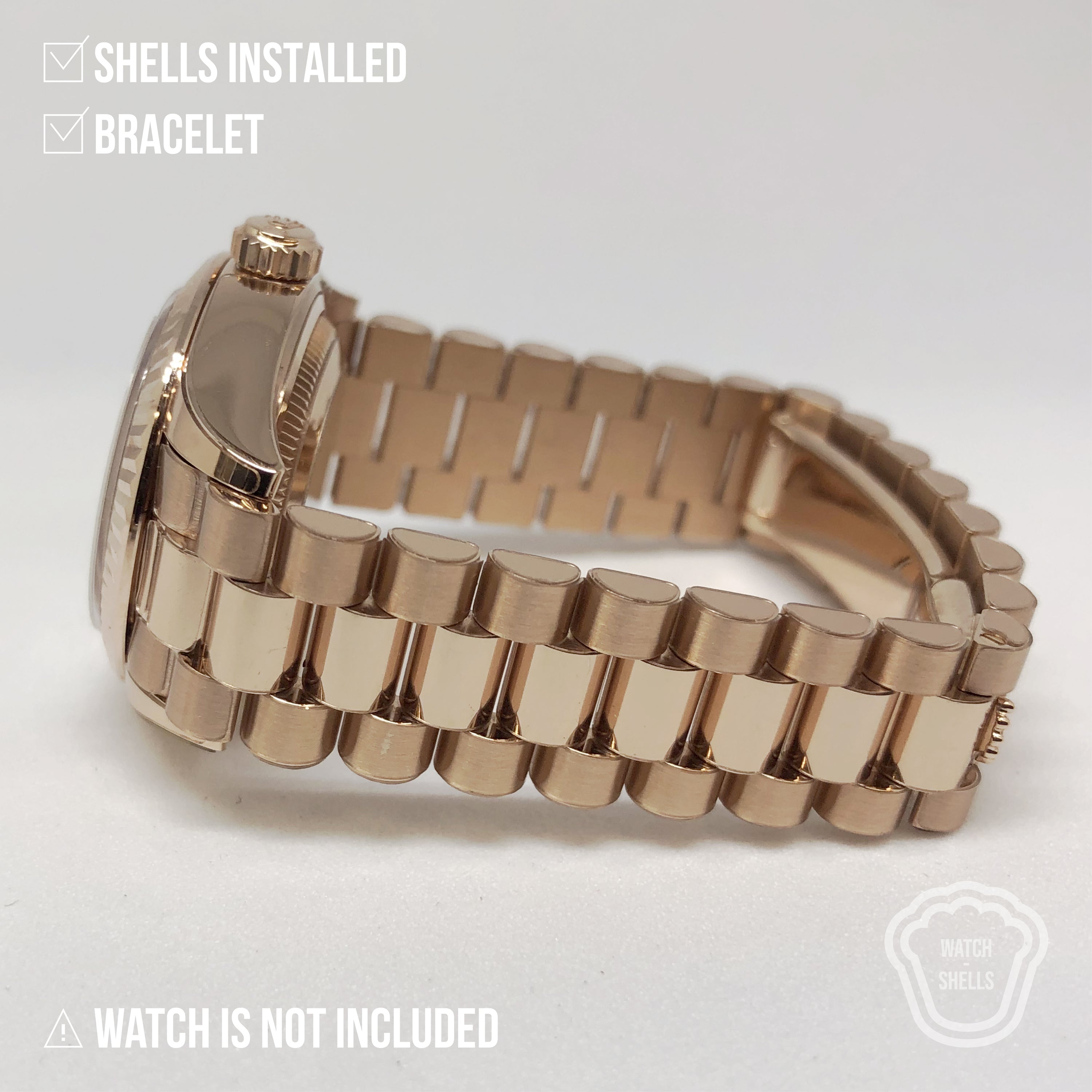 WATCHSHELL ROLEX DATEJUST 279175 28MM PRESIDENT PROTECTIVE FILM