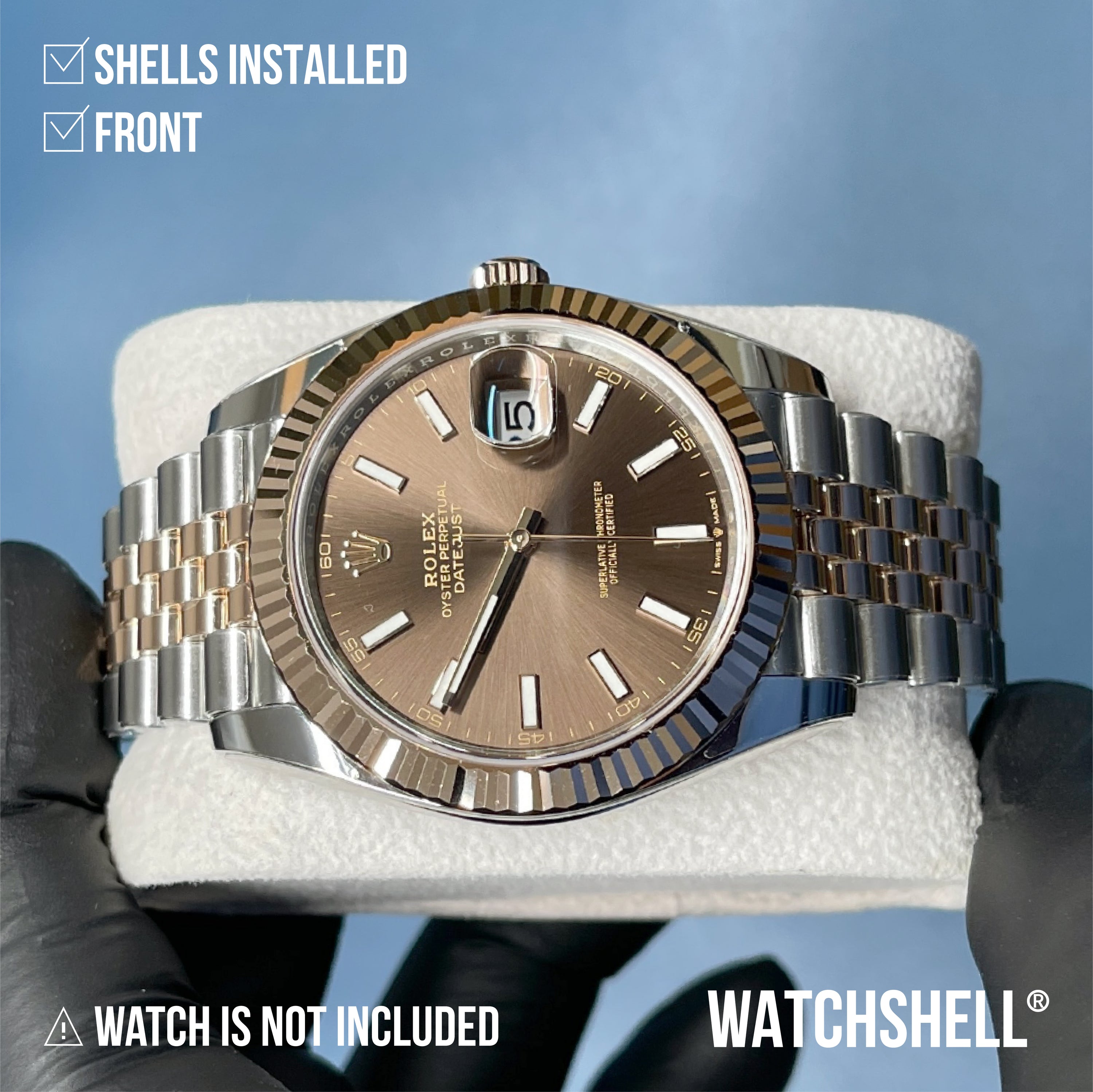 WATCHSHELL ROLEX DATEJUST 126331 41MM JUBILEE PROTECTIVE FILM