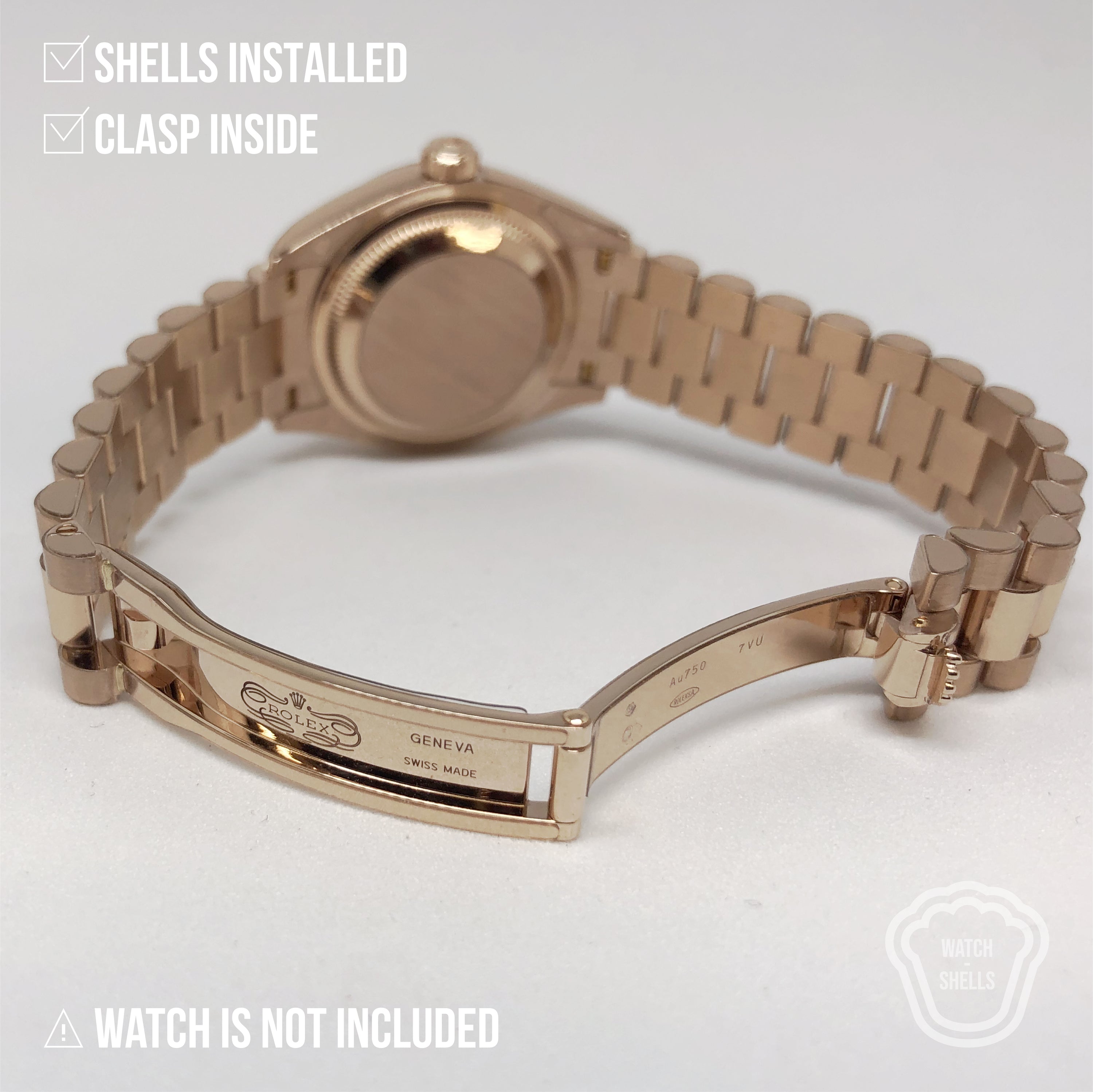 WATCHSHELL ROLEX DATEJUST 279175 28MM PRESIDENT PROTECTIVE FILM