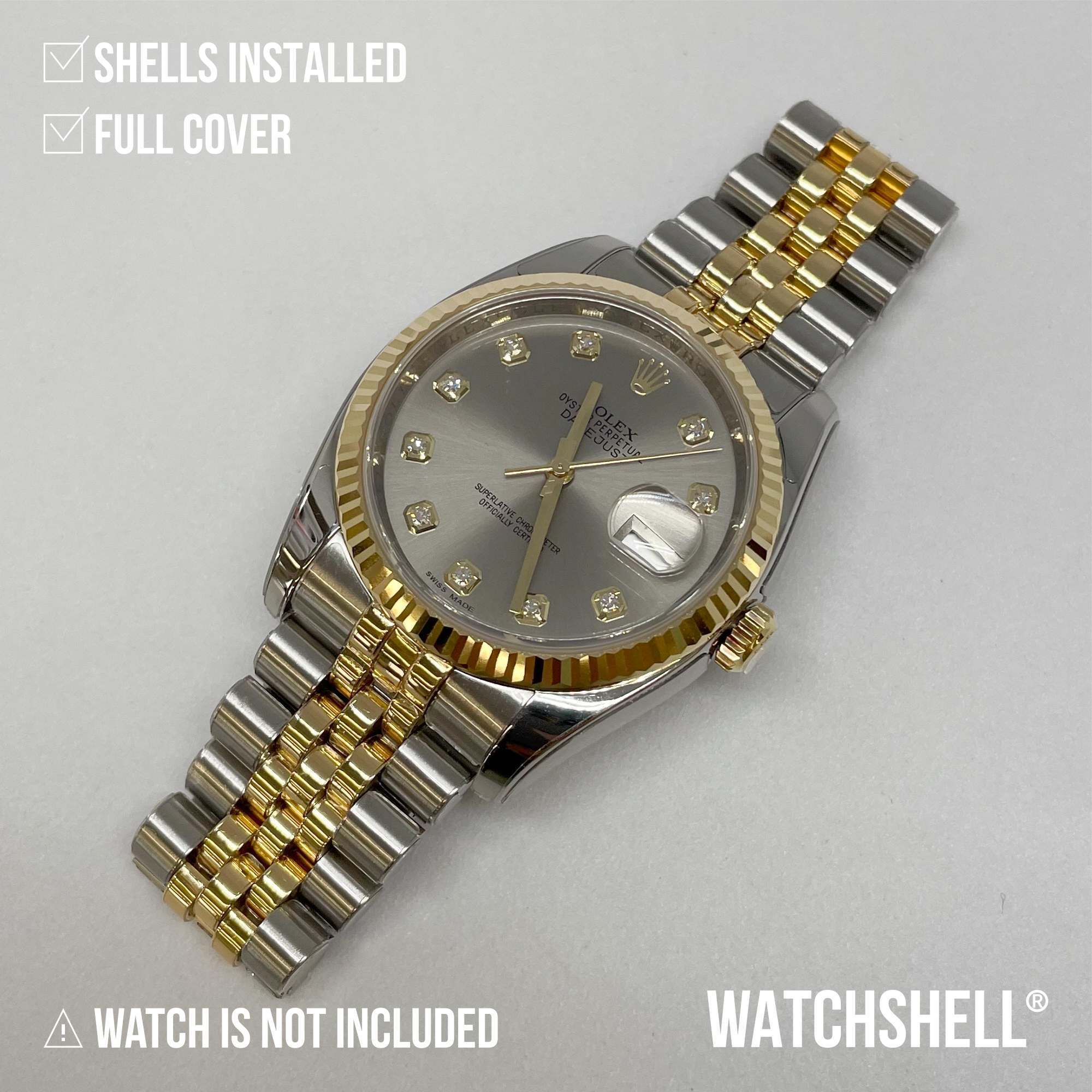 WATCHSHELL ROLEX DATEJUST 116233 36MM JUBILEE PROTECTIVE FILM