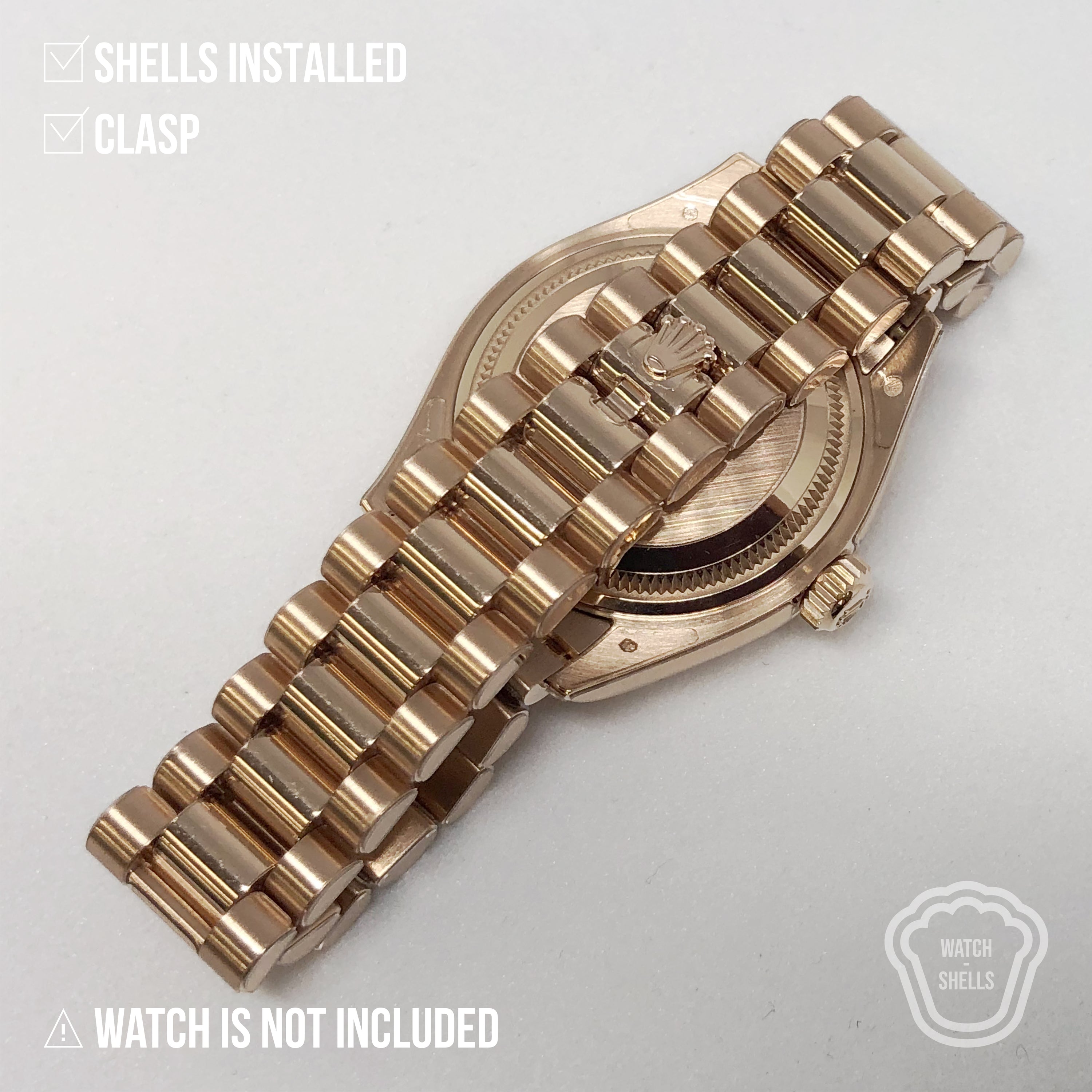 WATCHSHELL ROLEX DATEJUST 279175 28MM PRESIDENT PROTECTIVE FILM