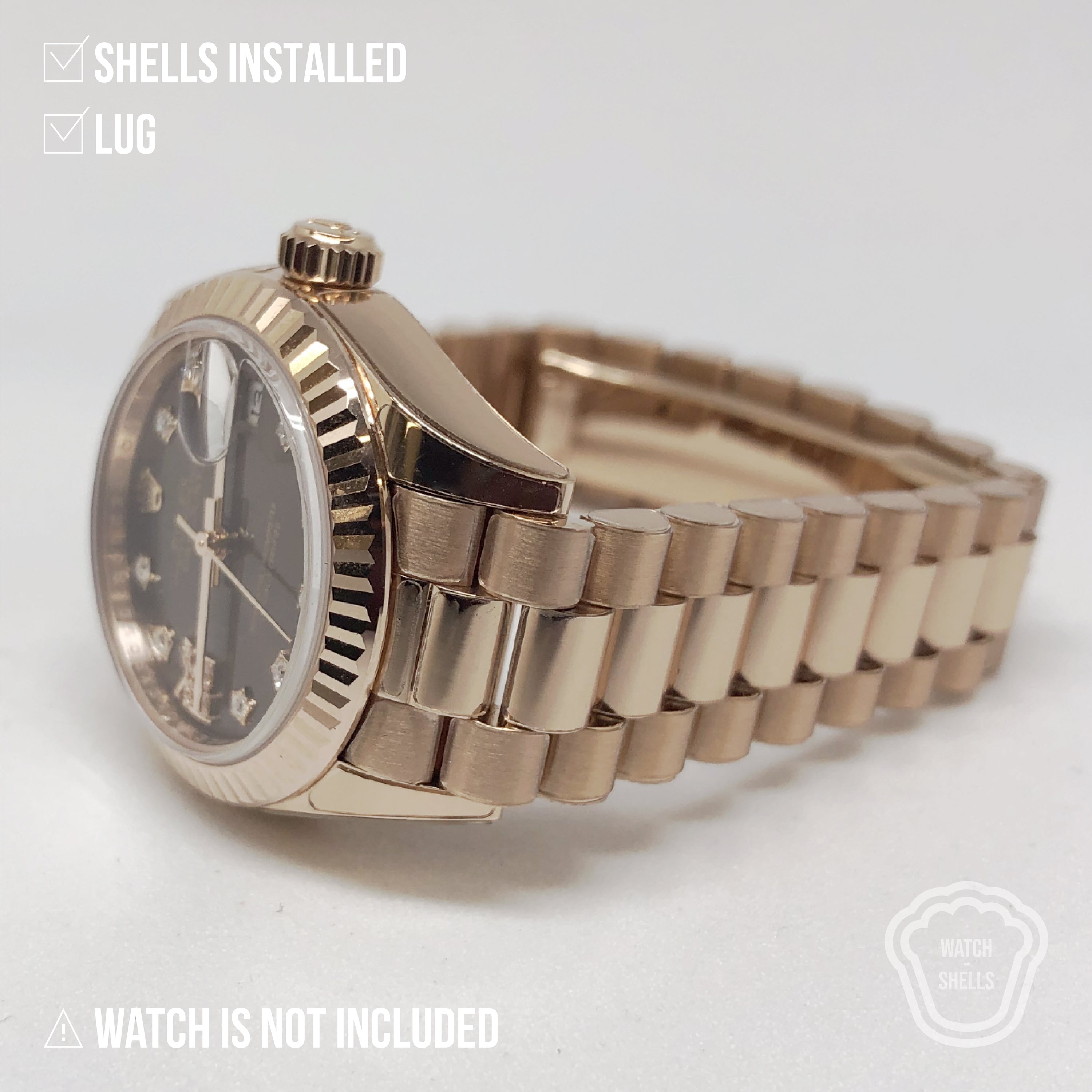 WATCHSHELL ROLEX DATEJUST 279175 28MM PRESIDENT PROTECTIVE FILM