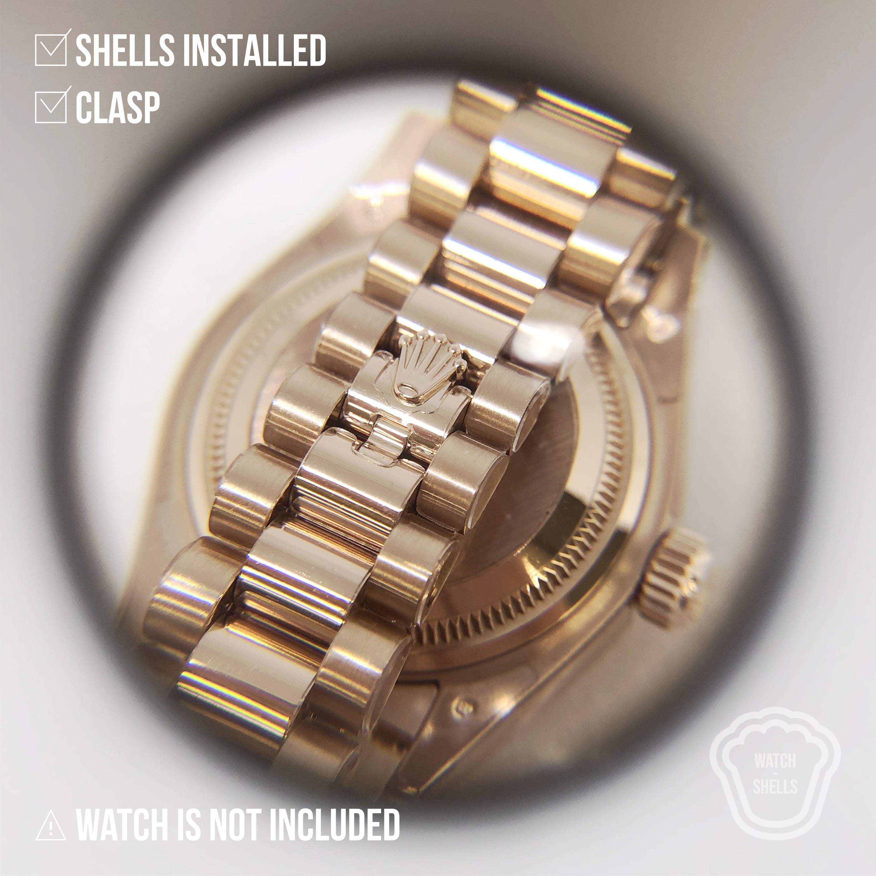 WATCHSHELL ROLEX DATEJUST 279175 28MM PRESIDENT PROTECTIVE FILM